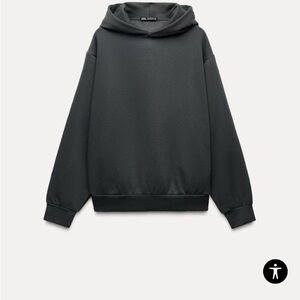 Zara Dark Gray Hoodie